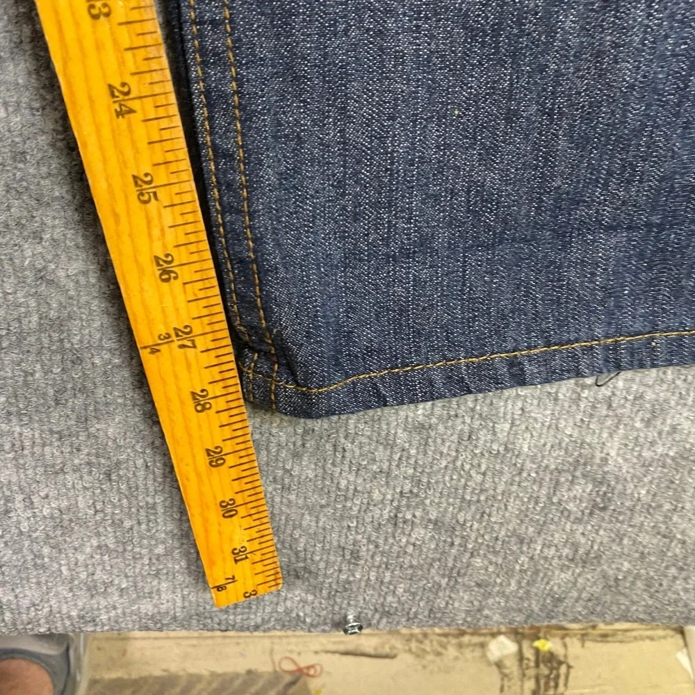 Enyce‎ Sean Combs Co Mens 50x32 Dark Wash Baggy Denim Jeans Relaxed Streetwear